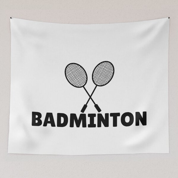 Item preview, BADMINTON (3) - BLACK designed and sold by ArtsyCity.