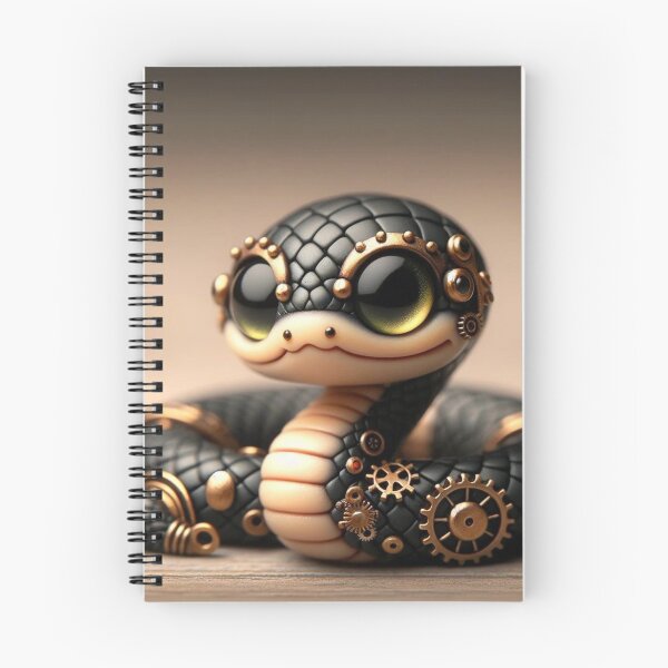 Item preview, Steampunk Black-Headed Python designed and sold by Sillytoe.