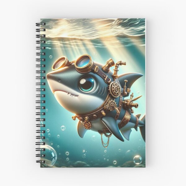 Item preview, Steampunk Blacknose Shark designed and sold by Sillytoe.