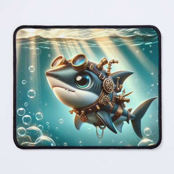 Item preview, Steampunk Blacknose Shark designed and sold by Sillytoe.