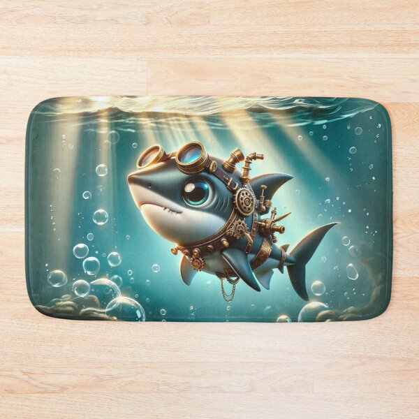 Item preview, Steampunk Blacknose Shark designed and sold by Sillytoe.