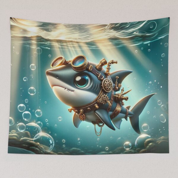 Item preview, Steampunk Blacknose Shark designed and sold by Sillytoe.