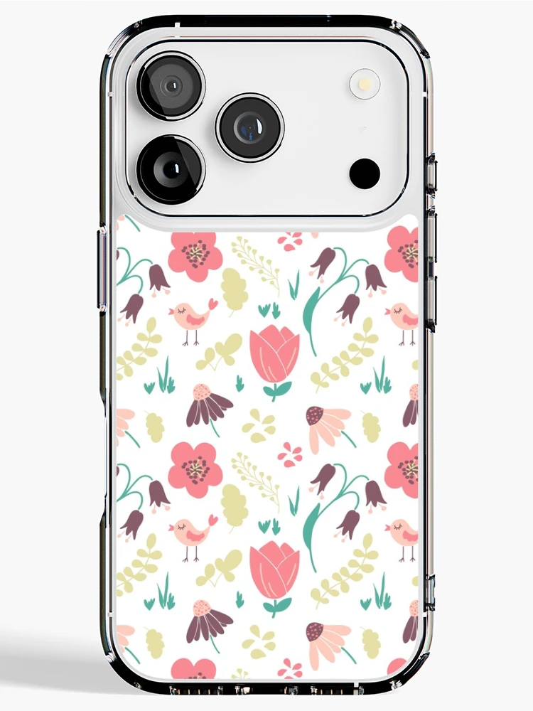 Thumbnail 1 of 5, iPhone Case, Spring pattern designed and sold by molecula18.