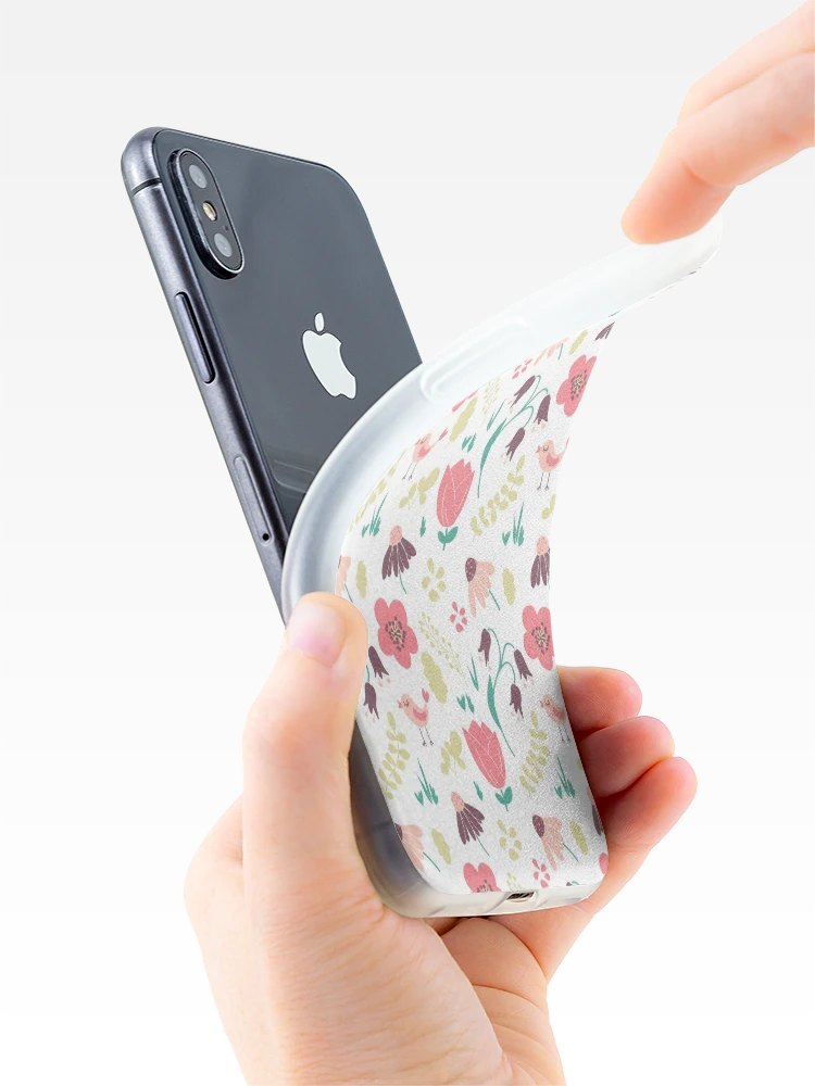 Thumbnail 4 of 5, iPhone Case, Spring pattern designed and sold by molecula18.