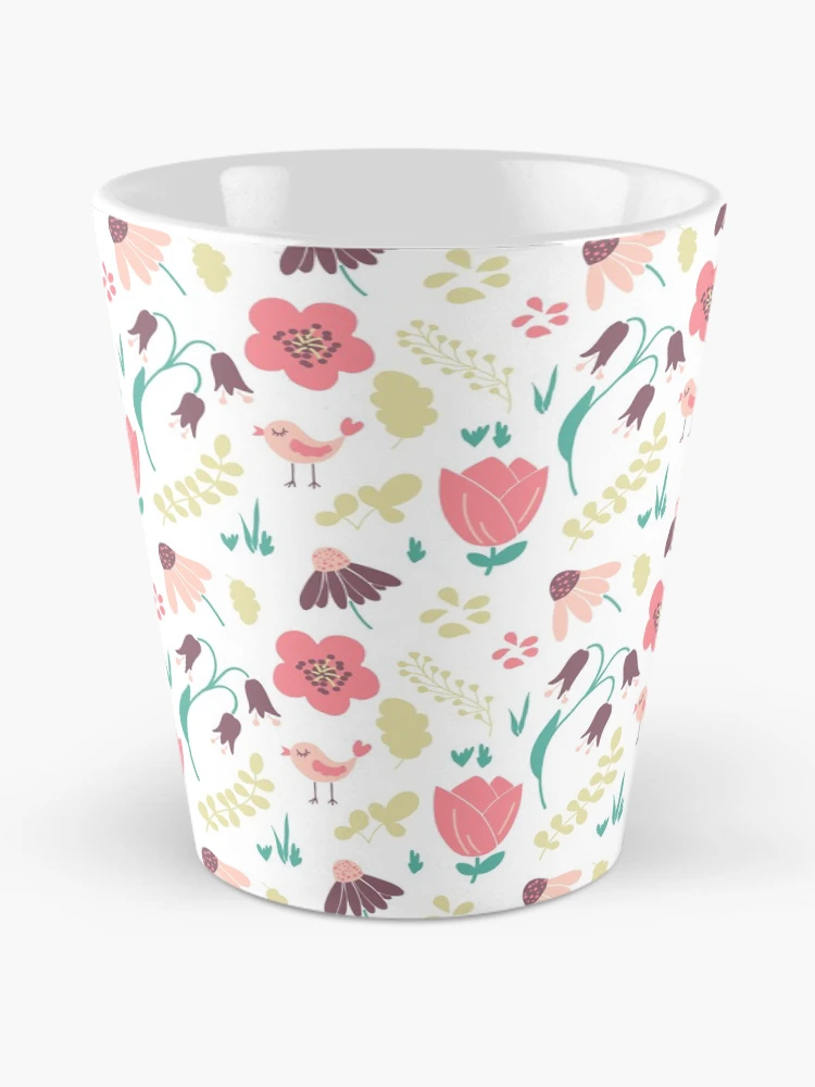 Thumbnail 2 of 4, Coffee Mug, Spring pattern designed and sold by molecula18.