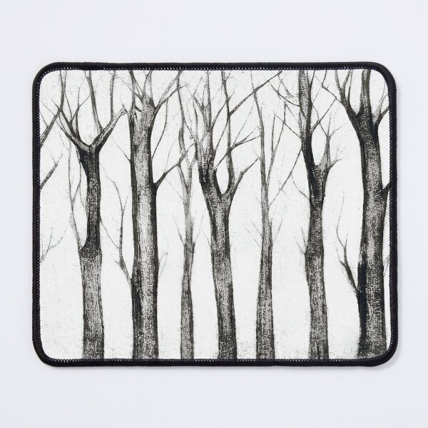 Item preview, Bare Trees Forest In Black And White designed and sold by Pretty-Bird.