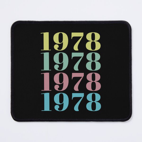Item preview, 1978 Birthday Year Repeat Design designed and sold by Jeallan Designs.