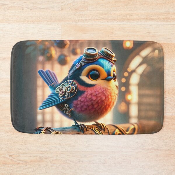 Item preview, Steampunk Blackpoll Warbler designed and sold by Sillytoe.