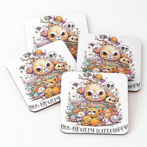 Item preview, BOO-TIFULLY SPOOKY ON HALLOWEEN designed and sold by Artcollectionus.