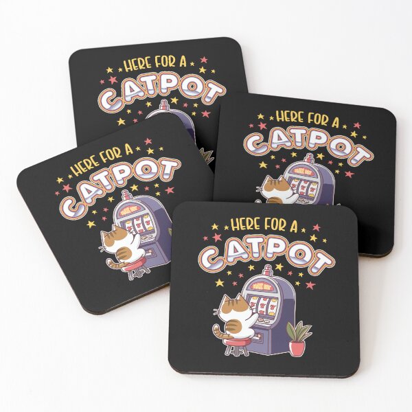 Item preview, Casino Slot Machine Here For A Catpot Funny Cat Lover designed and sold by jmbeezee.