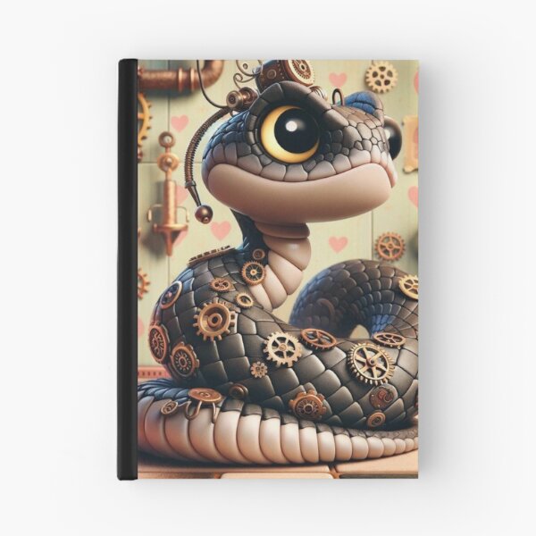 Item preview, Steampunk Black-Tailed Rattlesnake designed and sold by Sillytoe.