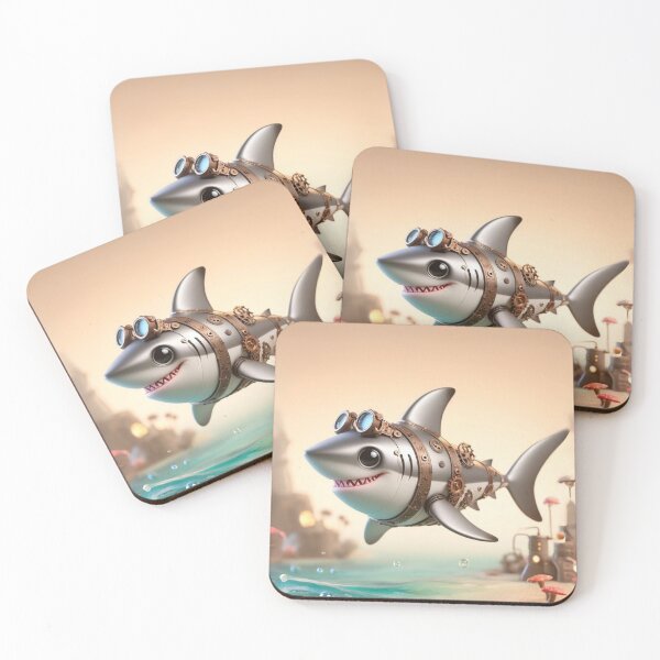 Item preview, Steampunk Blacktip Reef Shark designed and sold by Sillytoe.