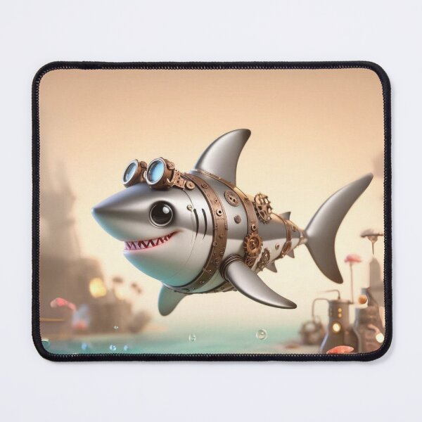Item preview, Steampunk Blacktip Reef Shark designed and sold by Sillytoe.