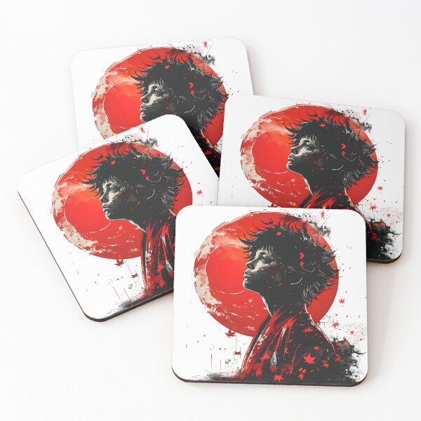 Item preview, Symbolic Red Moon Sakura leaves designed and sold by PCGDrawing.