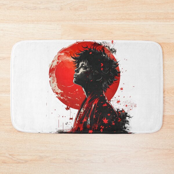 Item preview, Symbolic Red Moon Sakura leaves designed and sold by PCGDrawing.
