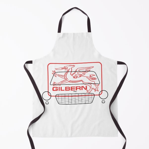 Item preview, Gilbern Invader 1960s classic car black outline with emblem designed and sold by soitwouldseem.