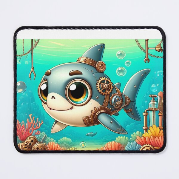Item preview, Steampunk Blacktip Shark designed and sold by Sillytoe.