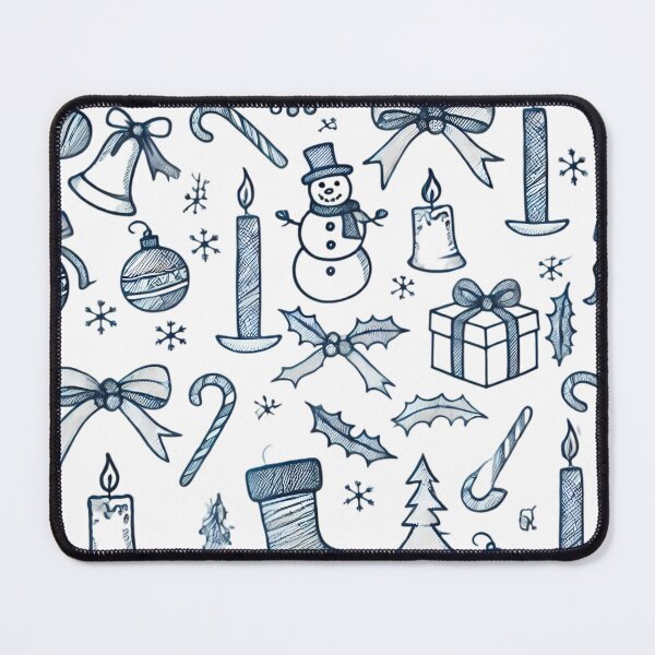 Item preview, Charming Holiday Doodles: A Festive Delight. designed and sold by Linework Studio.