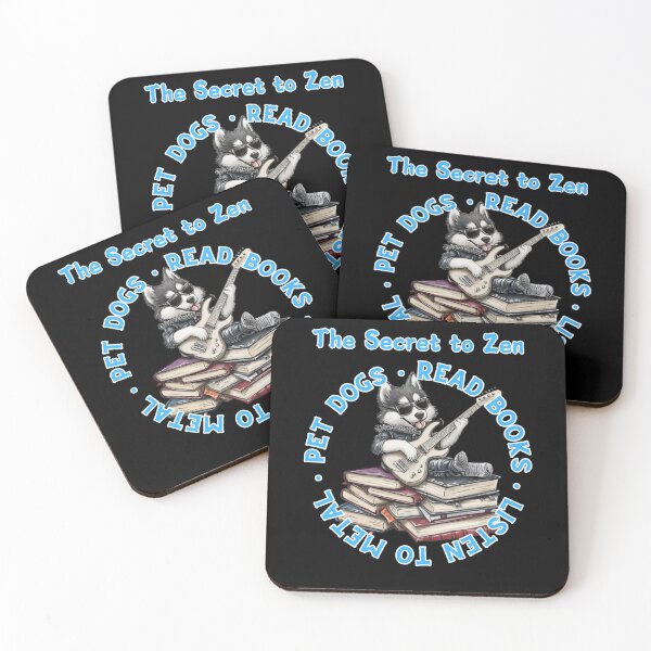 Item preview, The Secret to Zen - Dogs, Books, Music designed and sold by GeeksLoveDogs.
