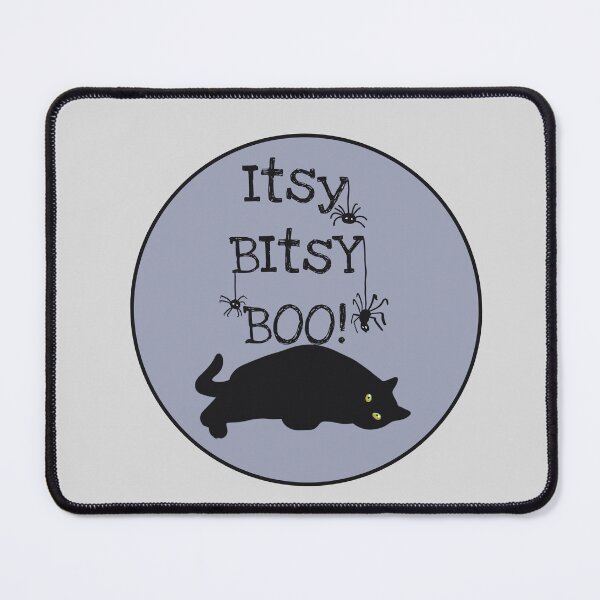 Item preview, Itsy Bitsy Boo Halloween Black Cat designed and sold by Janpaints22.