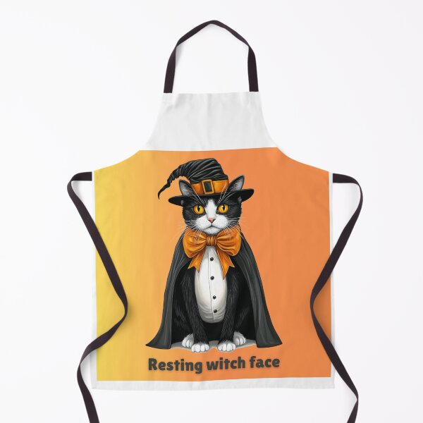 Item preview, Resting witch face designed and sold by badburropress.