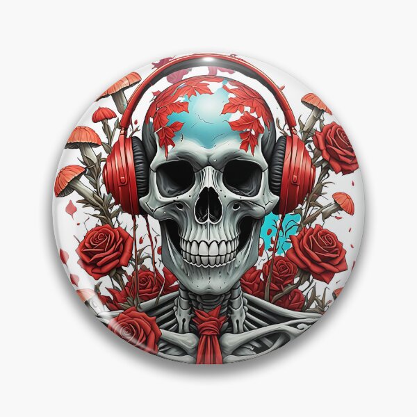 Item preview, Turn On, Tune Out With Mushrooms and Roses designed and sold by HippieFarms11.