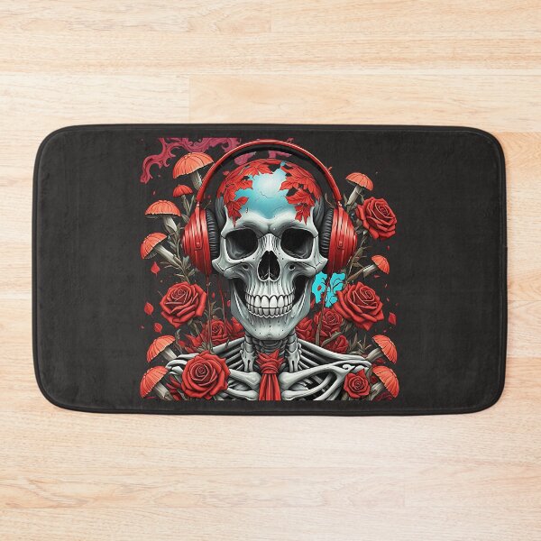 Item preview, Turn On, Tune Out With Mushrooms and Roses designed and sold by HippieFarms11.