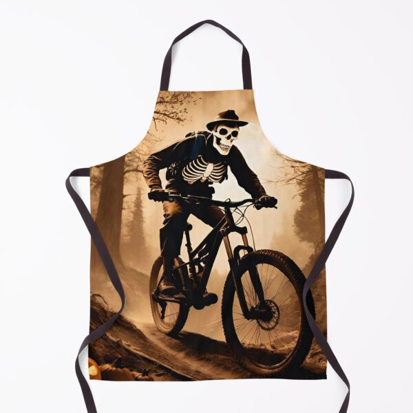 Item preview, MTB Rider in Skeleton Fancy Dress designed and sold by GrizzlyCollective.