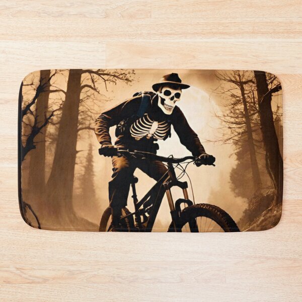 Item preview, MTB Rider in Skeleton Fancy Dress designed and sold by GrizzlyCollective.