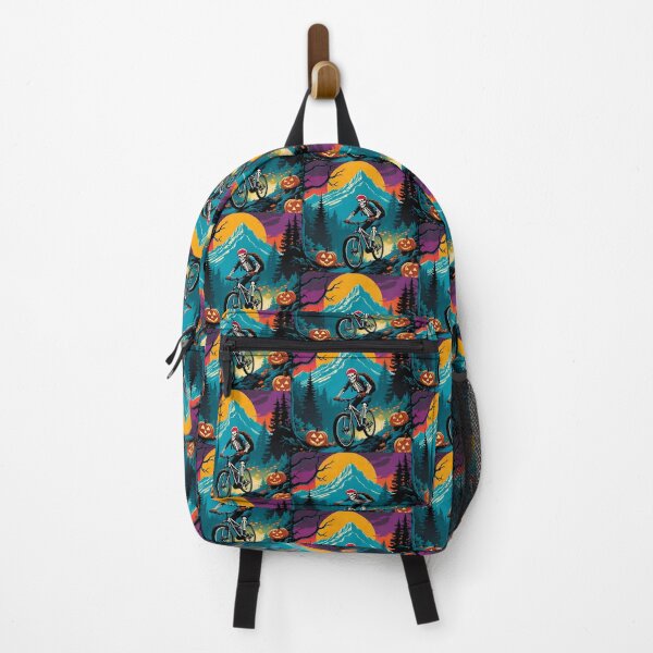 Item preview, MTB Skeleton Atop the Mountains designed and sold by GrizzlyCollective.