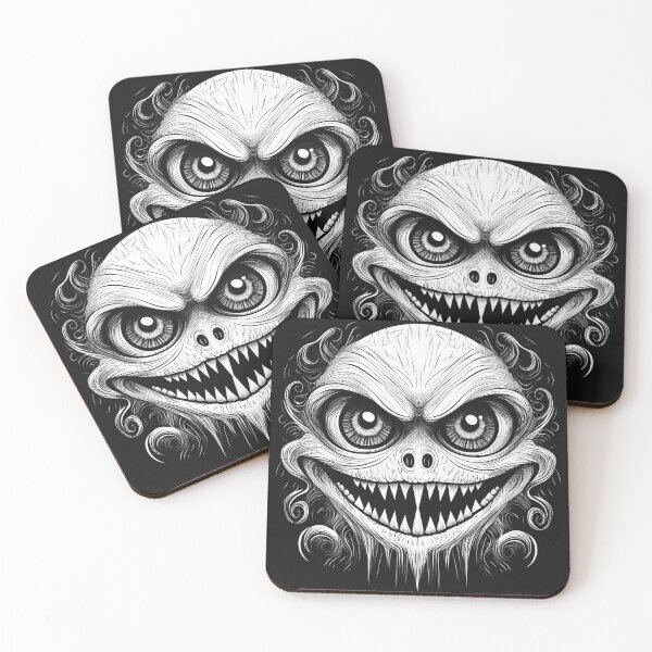 Item preview, Scary face designed and sold by Kubito.
