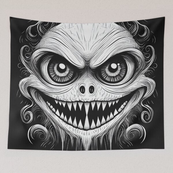 Item preview, Scary face designed and sold by Kubito.