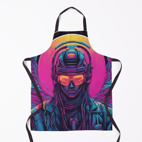 Item preview, Neon-Glowing Cyberpunk Angel T-Shirt - Futuristic Hip God with Electric Halo Art D72 designed and sold by pixelandcrafted.