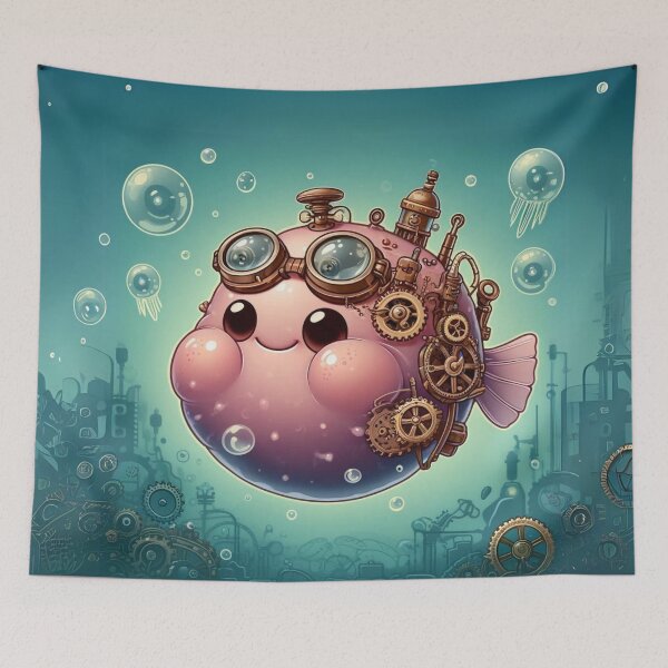 Item preview, Steampunk Blobfish designed and sold by Sillytoe.