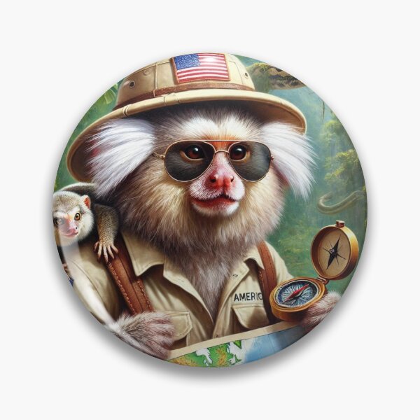 Item preview, Explorer marmoset monkey  designed and sold by Rungreuxng.
