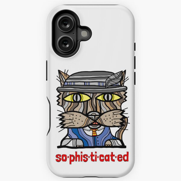 "so-phis-ti-cat-ed" iPhone Tough Magsafe Case