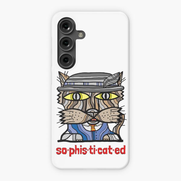 "so-phis-ti-cat-ed" Samsung Galaxy Snap Case