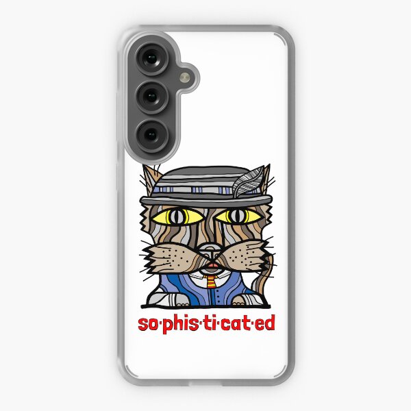 "so-phis-ti-cat-ed" Samsung Galaxy Soft Case