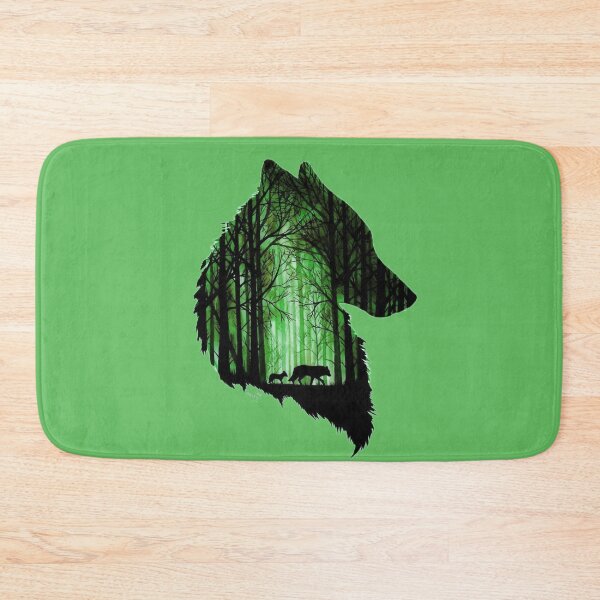Item preview, Wolfs in the forest designed and sold by AstorAurora.