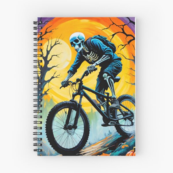 Item preview, Skeleton MTB Halloween Racer designed and sold by GrizzlyCollective.