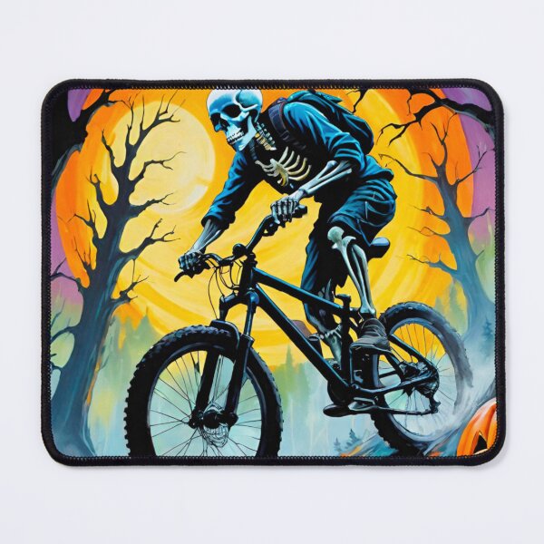 Item preview, Skeleton MTB Halloween Racer designed and sold by GrizzlyCollective.
