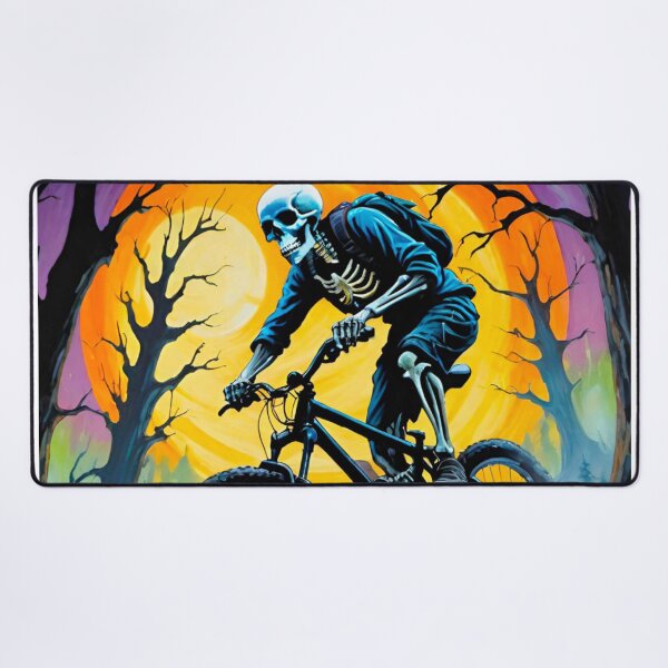 Item preview, Skeleton MTB Halloween Racer designed and sold by GrizzlyCollective.