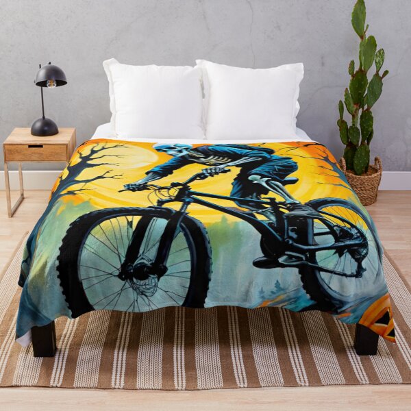 Item preview, Skeleton MTB Halloween Racer designed and sold by GrizzlyCollective.