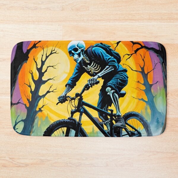 Item preview, Skeleton MTB Halloween Racer designed and sold by GrizzlyCollective.