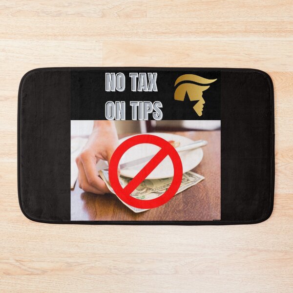 Item preview, "Bold 'No Tax on Tips' Statement - Stand Up for Fair Wages Design" designed and sold by Mrpalaad.