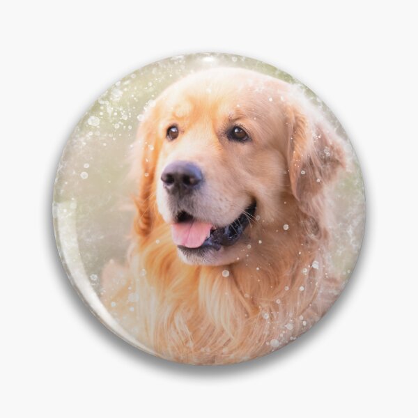 Item preview, Po, the sweet golden retriever dog designed and sold by claudiacontena.