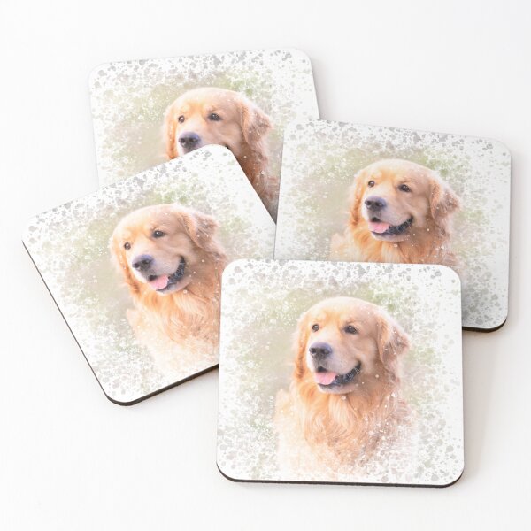 Item preview, Po, the sweet golden retriever dog designed and sold by claudiacontena.