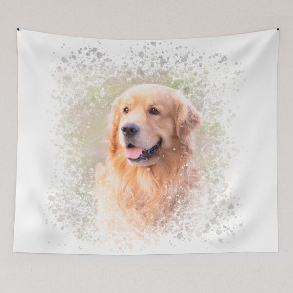 Item preview, Po, the sweet golden retriever dog designed and sold by claudiacontena.