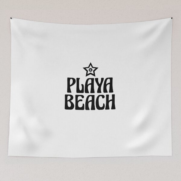 Item preview, Playa Beach Noir Logo designed and sold by PlayaBeachShop.