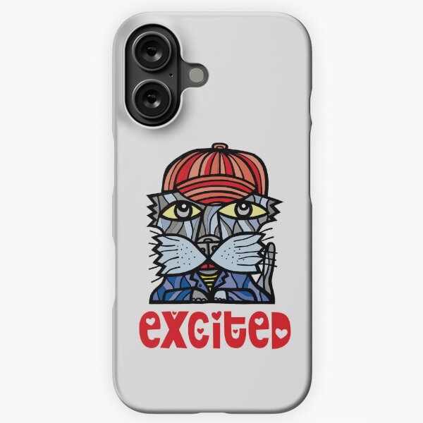 Excited iPhone Snap Case